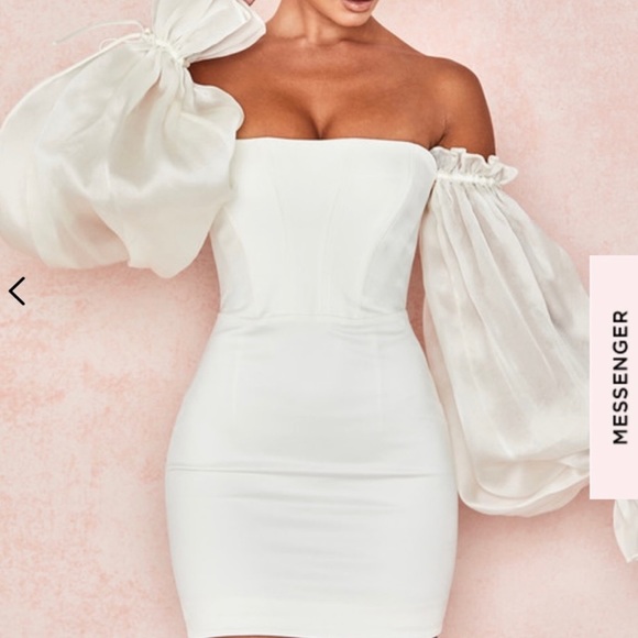 House of CB Dresses House Of Cb Marisa Dress Sheath Mini Sheer